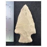 3 & 1/8" Hardin from Missouri  Indian Artifact Arr