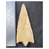 4 & 1/2" Newnan from Florida Indian Artifact Arrow