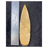 5 & 1/4" Agate Basin Indian Artifact Arrowhead