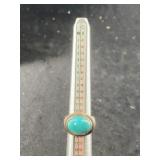 Sterling Silver & Turquoise, Native American, Sout