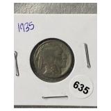 1935 Buffalo Nickel Coin