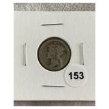 1918 Mercury Dime Silver Coin