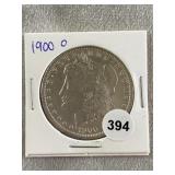 1900 O Morgan Silver Dollar Coin