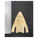 2 & 3/8" Calf Creek from Missouri Indian Artifact