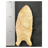 2 & 5/8" Clovis from Missouri Indian Artifact Arro