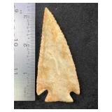 3 & 3/8" Apple Creek from Missouri Indian Artifact