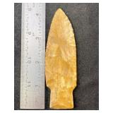 4 & 1/8" Benton from Missouri Indian Artifact Arro