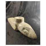 Stone Hawk Effigy Pipe Indian Artifact Arrowhead