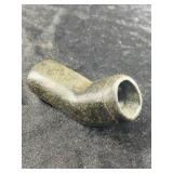 Stone Elbow Pipe from Tennessee Indian Artifact Ar