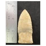 Scottsbluff from Missouri Indian Artifact Arrowhea