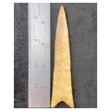 Dalton 4 & 3/4" Arrowhead Indian Artifact from Mis