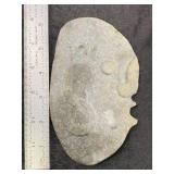 Stone Face Effigy Indian Artifact Arrowhead