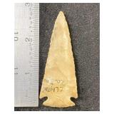 Dovetail from Iowa Indian Artifact Arrowhead