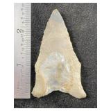 Dalton from Missouri Indian Artifact Arrowhead