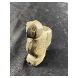 Stone Owl Effigy Pipe from Tennessee Indian Artifa