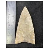 Dalton from Missouri Indian Artifact Arrowhead