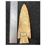 Hardin from Iowa Indian Artifact Arrowhead