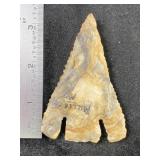 Calf Creek from Missouri Indian Artifact Arrowhead