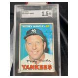 1967 Topps Mickey Mantle Baseball Card