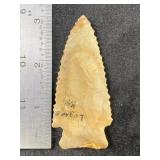 Hardin from Kentucky Indian Artifact Arrowhead