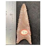 Dalton Indian Artifact Arrowhead