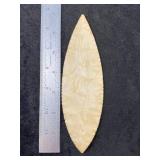 Novaculite Caddo Blade 6 & 7/8" Arrowhead Indian A