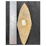 Harahay 5 & 15/16" Arrowhead Indian Artifact from