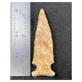 Side Notch Indian Artifact Arrowhead