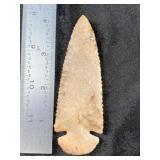 Dovetail Indian Artifact Arrowhead