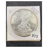 2021 Silver Eagle Coin