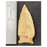 Dalton Indian Artifact Arrowhead