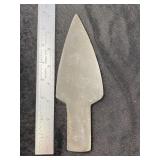 Slate Spear Point Indian Artifact Arrowhead