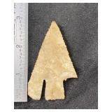 Calf Creek Indian Artifact Arrowhead