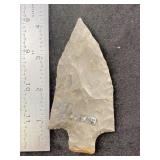 Adena Indian Artifact Arrowhead