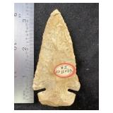 Dovetail from Iowa Indian Artifact Arrowhead