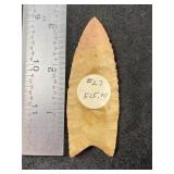 Clovis Indian Artifact Arrowhead ex - Jim Marberry