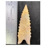 Dalton Indian Artifact Arrowhead ex - Jim Marberry