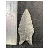 Dalton Indian Artifact Arrowhead ex - Jim Marberry