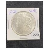 1921 UNC Morgan Silver Dollar Coin