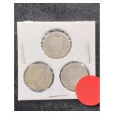 3 Barber Dimes Coins