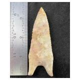 Dalton Indian Artifact Arrowhead