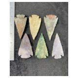 6 Arrowheads