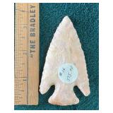 Thebes Indian Artifact Arrowhead ex - Jim Marberry