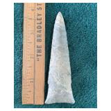 Scottsbluff Indian Artifact Arrowhead ex - Jim Mar