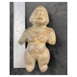 Pre-Columbian Stone Carved Figures Indian Artifact