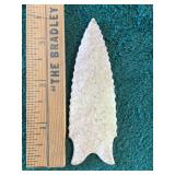 Dalton Indian Artifact Arrowhead ex - Jim Marberry