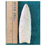 Clovis Indian Artifact Arrowhead ex - Jim Marberry