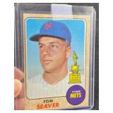 1968 Topps Tom Seaver Baseball Card