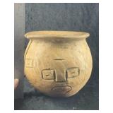 Pre-Columbian Pottery Vessel Indian Artifact Arrow