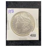 1921 Morgan Silver Dollar Coin